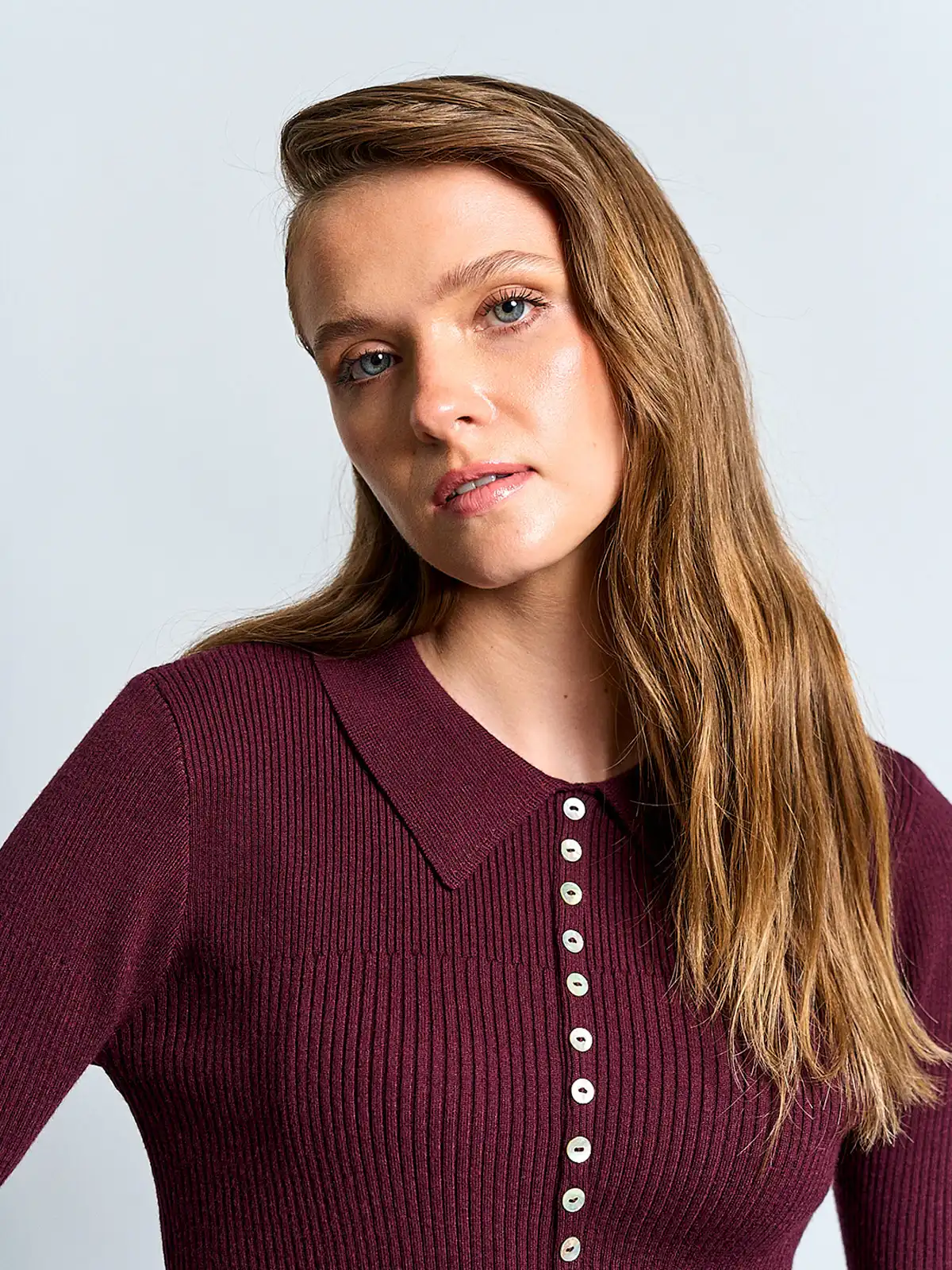 SWEATER MUJER MARQUIS CUELLO POLO - 3