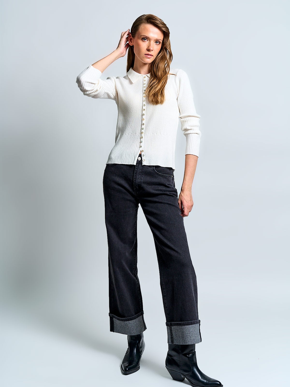 SWEATER MUJER MARQUIS CUELLO POLO - 4