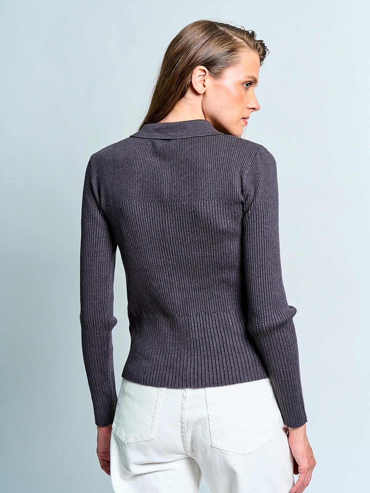 SWEATER MUJER MARQUIS CUELLO POLO - 2
