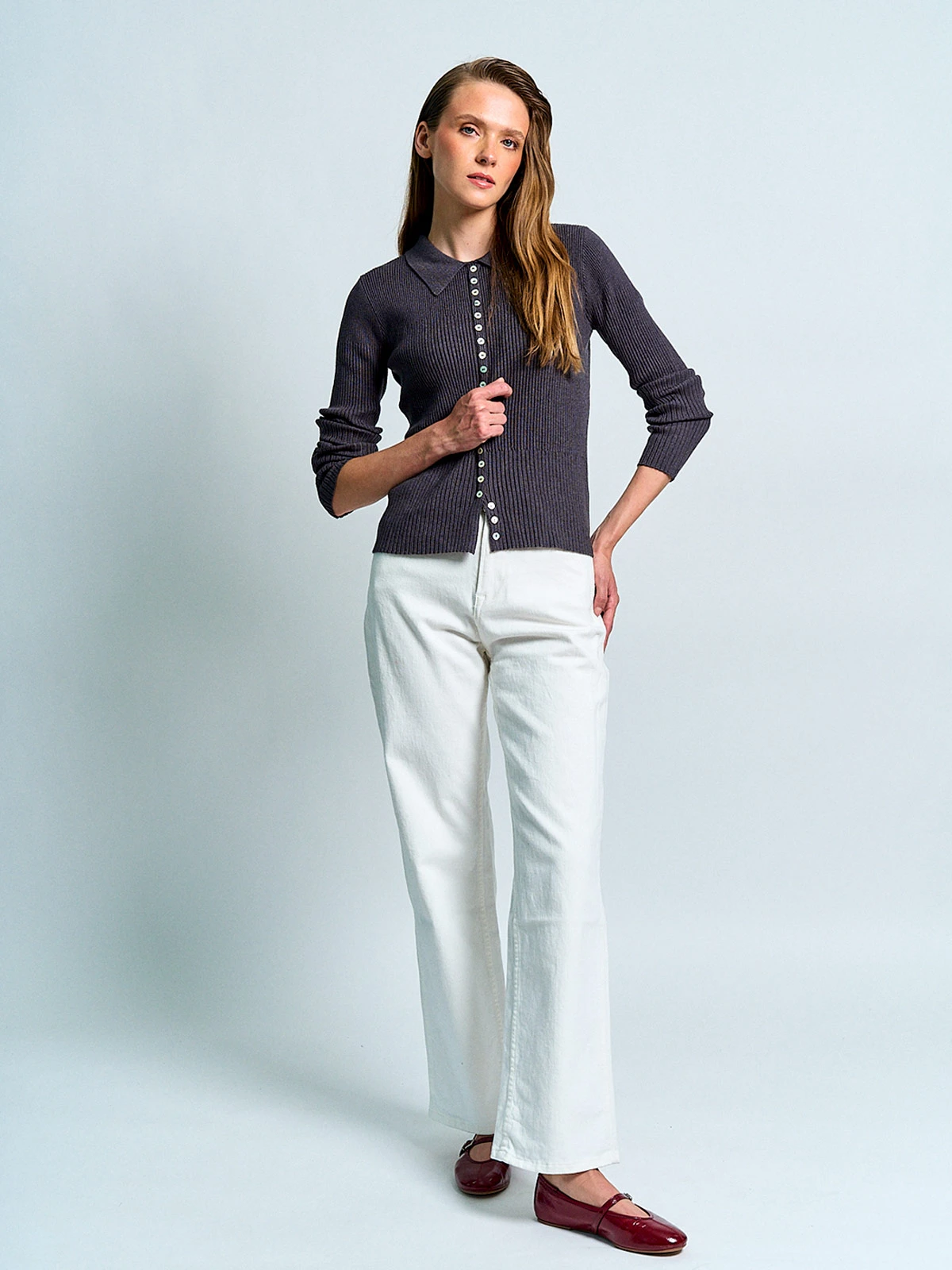 SWEATER MUJER MARQUIS CUELLO POLO - 4