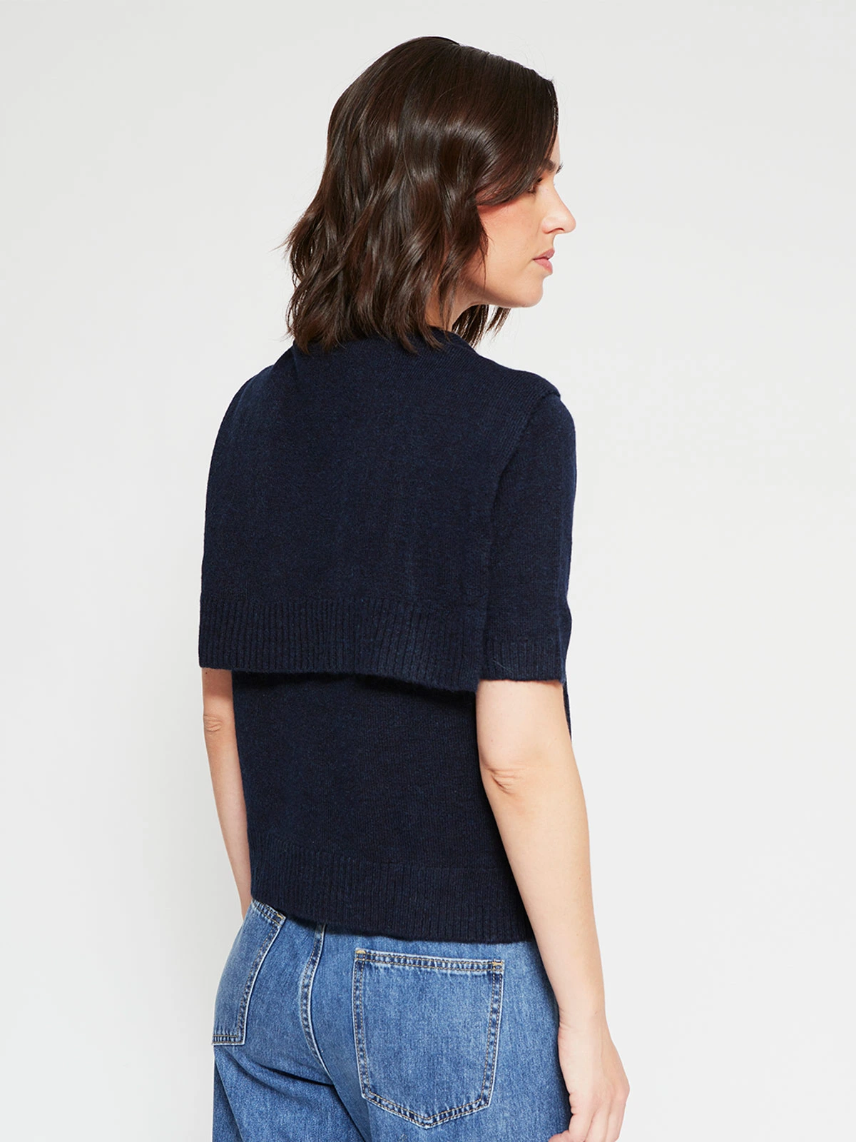 SWEATER MUJER MARQUIS MANGA CORTA LAZO - 2