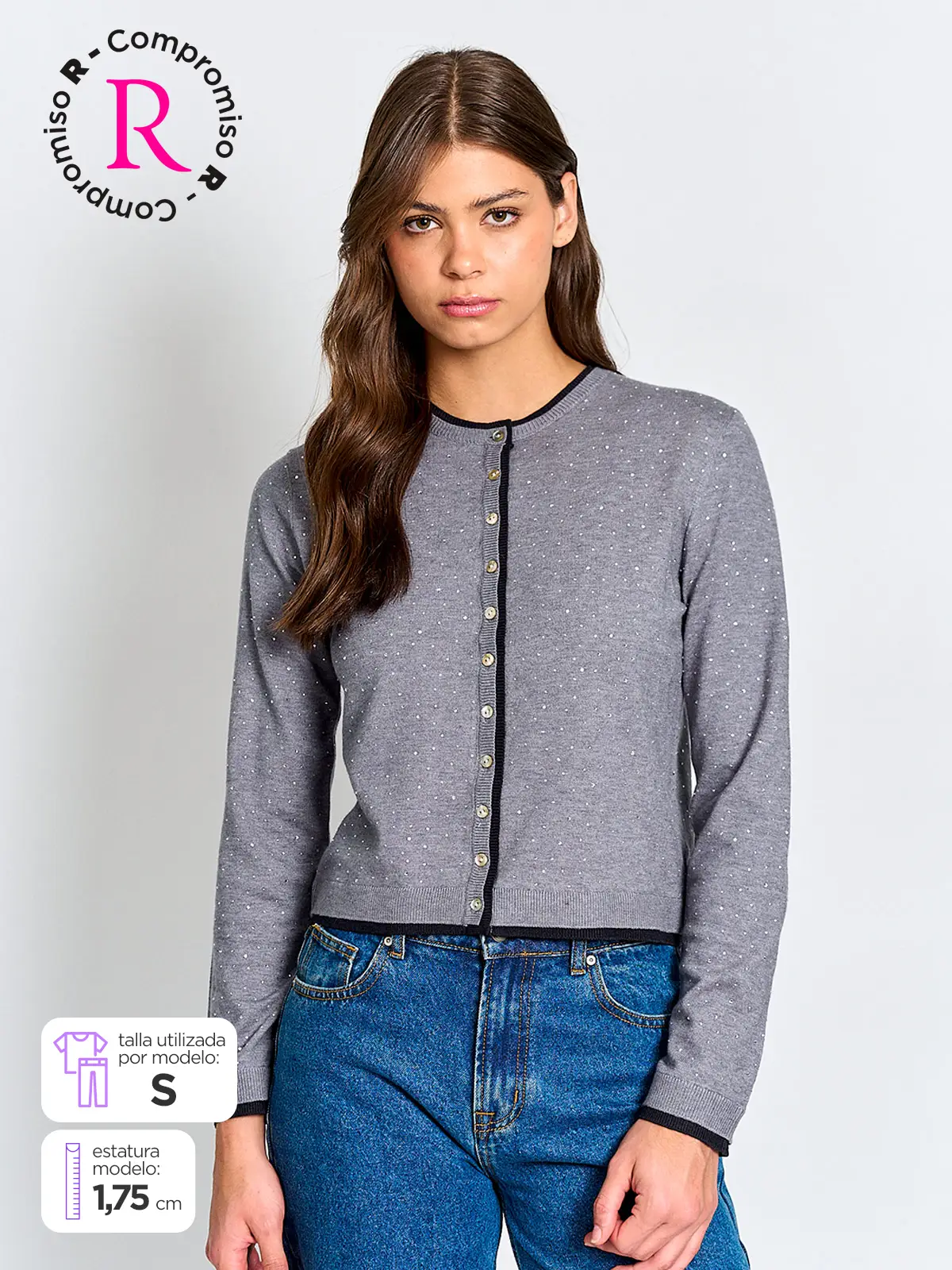 SWEATER MUJER MARQUIS BRILLOS - 1