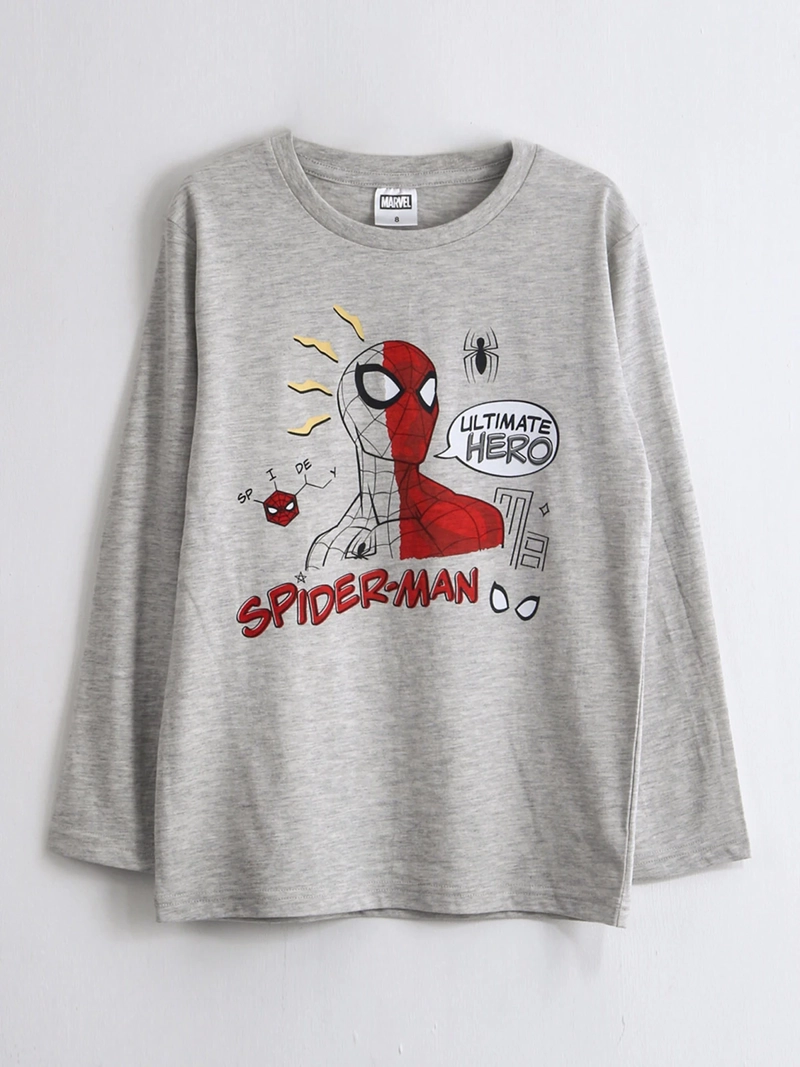 POLERA MANGA LARGA NIÑO MARVEL SPIDERMAN - 1