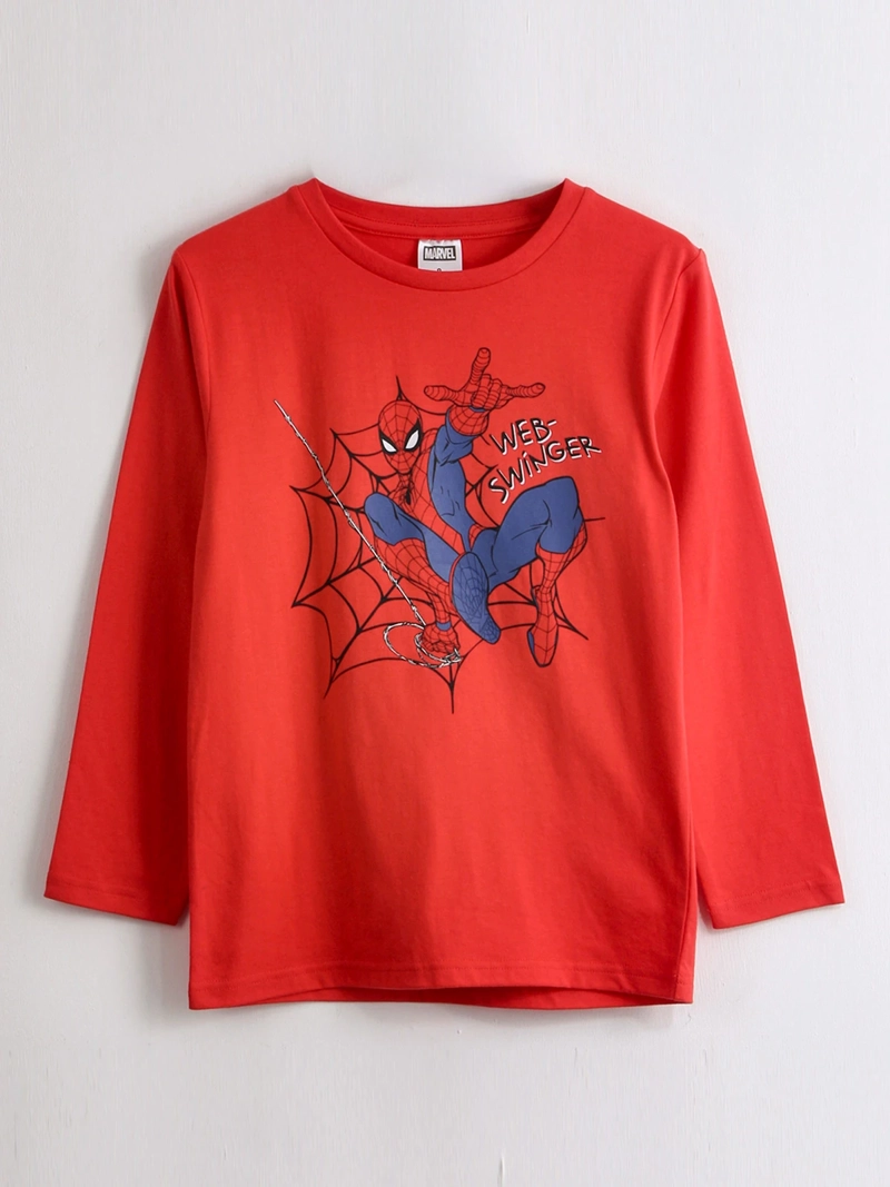 POLERA MANGA LARGA NIÑO MARVEL SPIDERMAN - 1