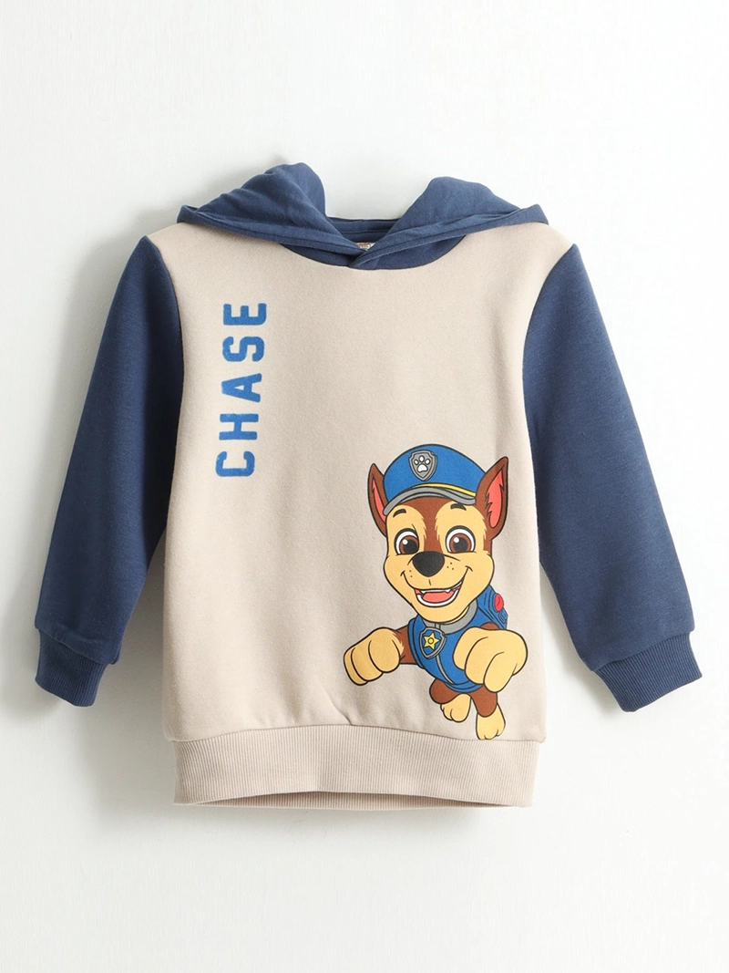 POLERÓN NIÑO PAW PATROL CERRADO GORRO - 1