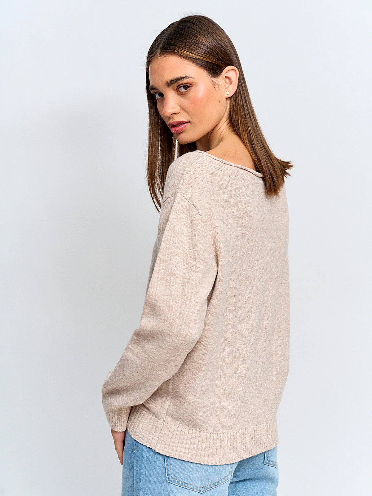 SWEATER MUJER INDEX MANGA LARGA DISEÑO - 2