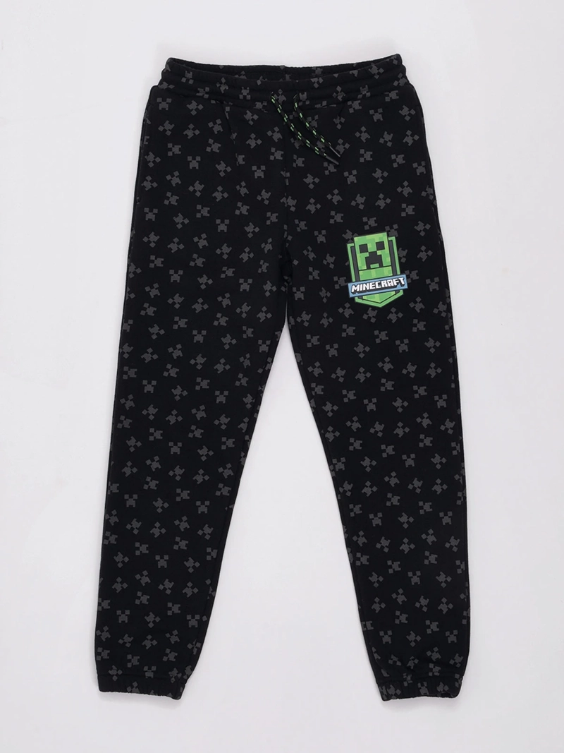 PANTALÓN DE BUZO NIÑO MINECRAFT - 1