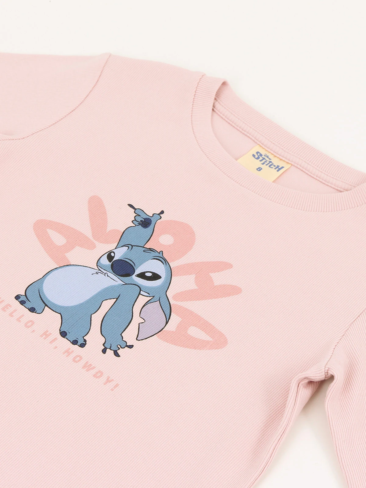 POLERA MANGA LARGA NIÑA DISNEY STITCH - 3