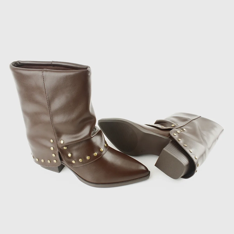 BOTINES MUJER BARBADOS BRONO - 4