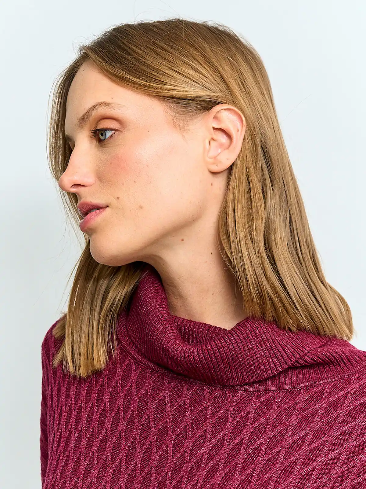 SWEATER MUJER AZIZ TIPO PONCHO - 3