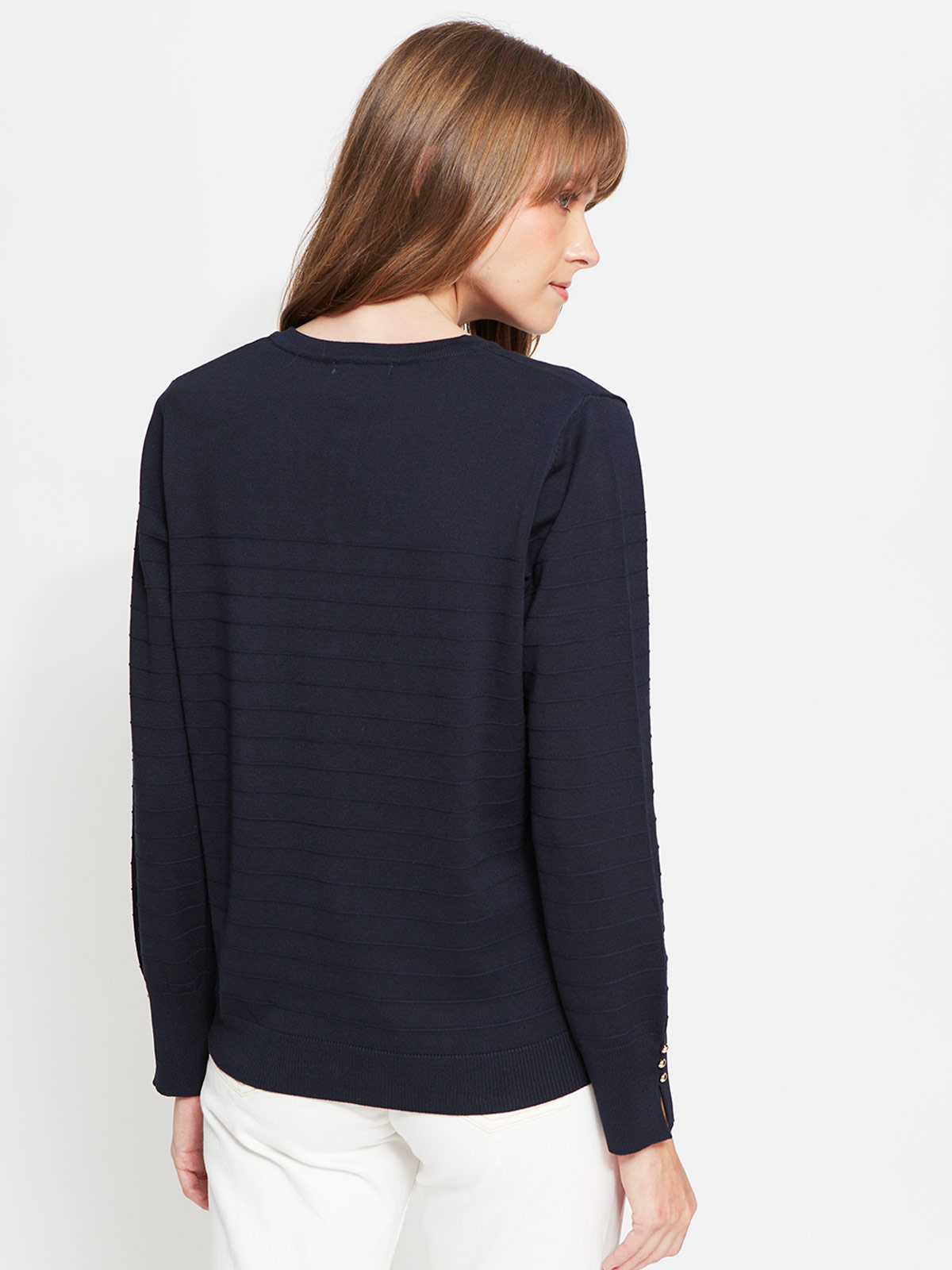 CARDIGAN MUJER CACHAREL BOTONES Y TEXTURA - 2