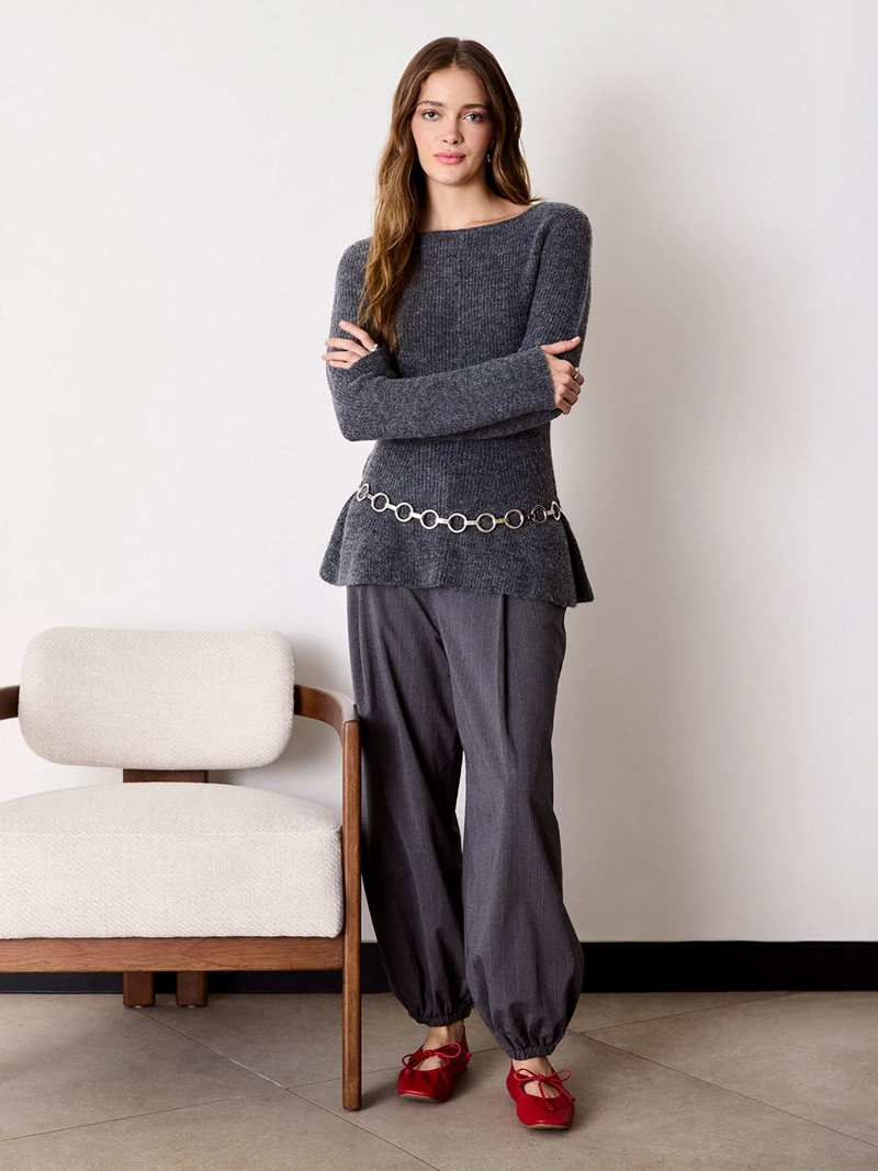 MARQUIS SWEATER MUJER MARQUIS PEPLUM