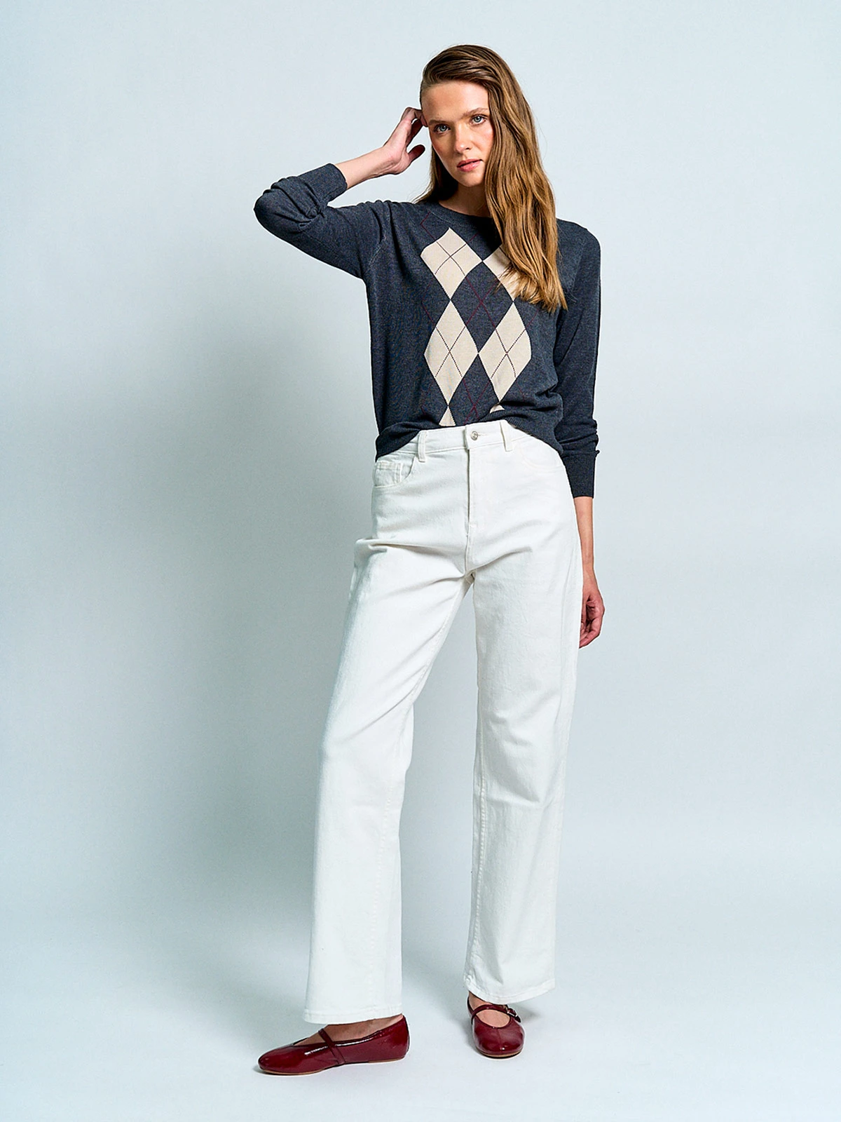 SWEATER MUJER MARQUIS ROMBOS - 4