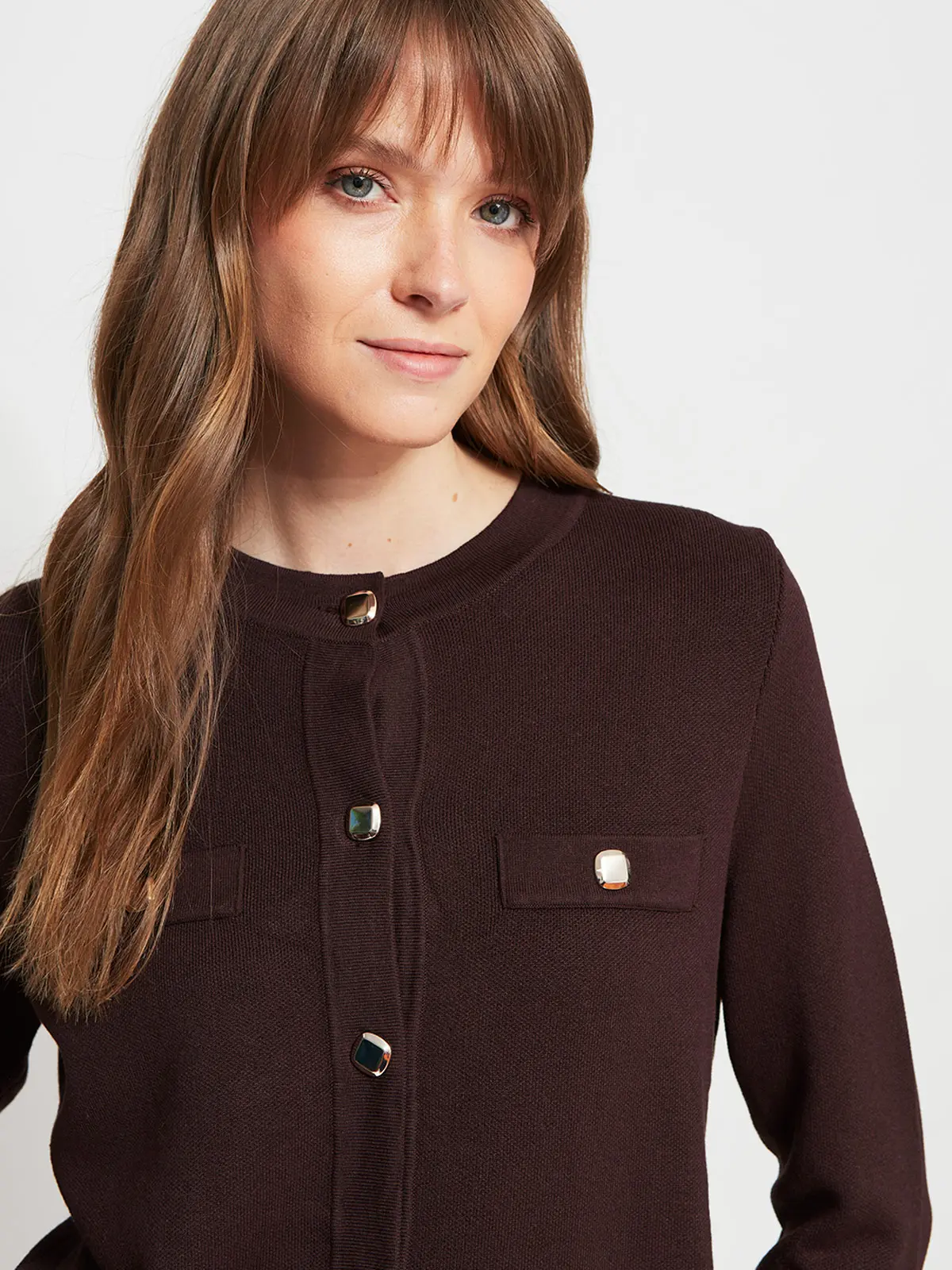 CARDIGAN MUJER CACHAREL BOTONES - 3