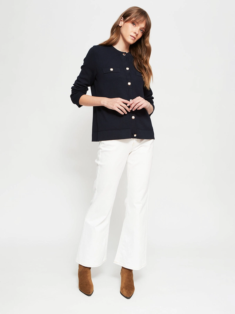 CARDIGAN MUJER CACHAREL BOTONES - 4