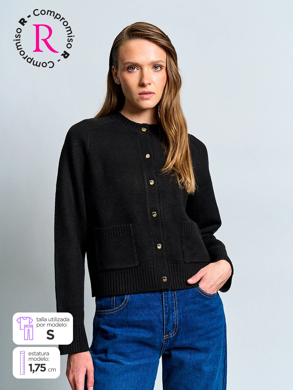 CARDIGAN MUJER MARQUIS BOLSILLOS - 1