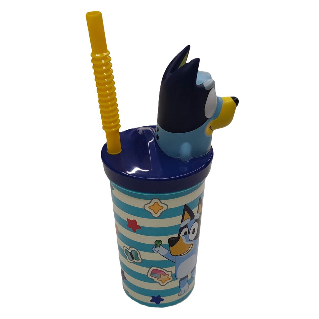 VASO BOMBILLA 3D 360ML BLUEY - 2