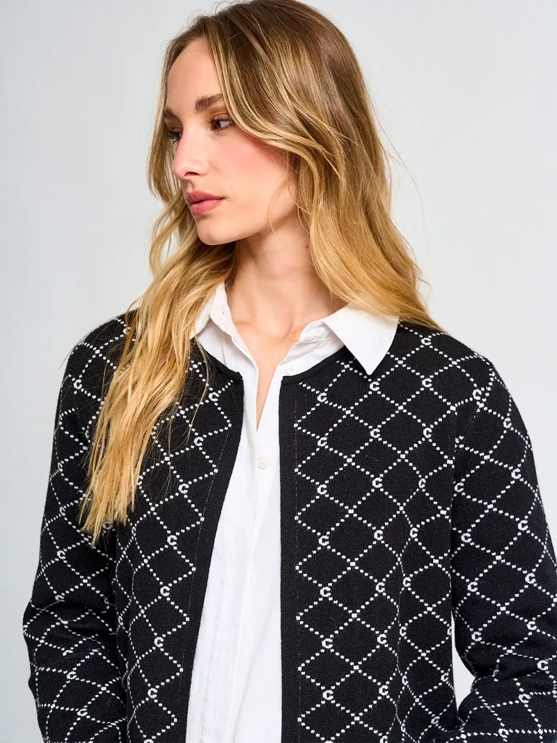 CARDIGAN MUJER CACHAREL LARGO - 3