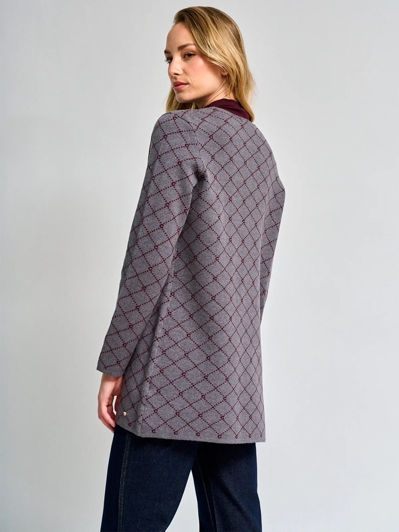 CARDIGAN MUJER CACHAREL LARGO - 2