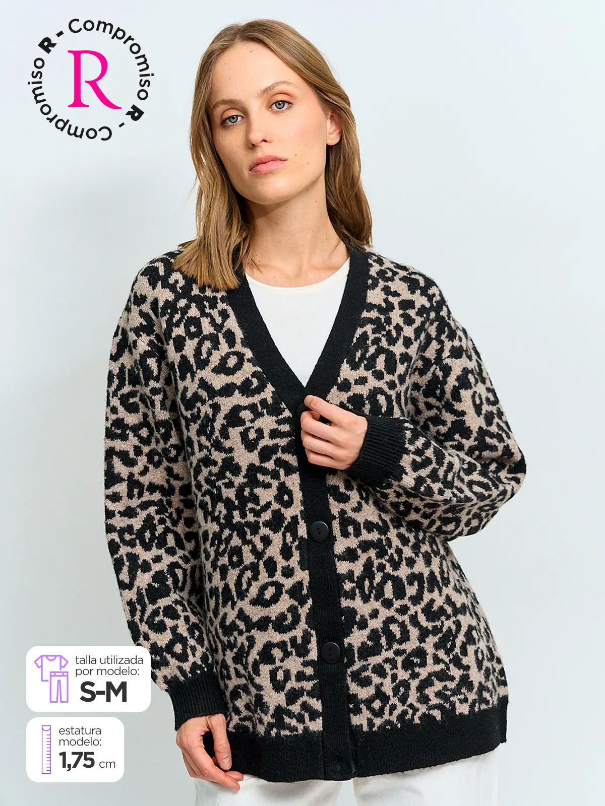 CARDIGAN MUJER AZIZ  - 1