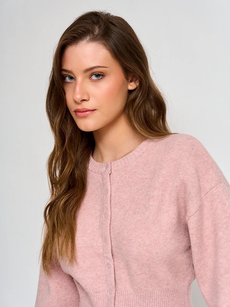 SWEATER MUJER INDEX MANGA LARGA GLOBO - 3