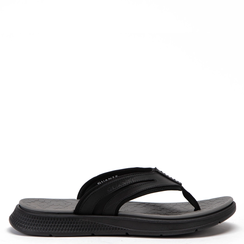 SANDALIAS HOMBRE GUANTE NEGRO PAPEETE CUERO  - 1