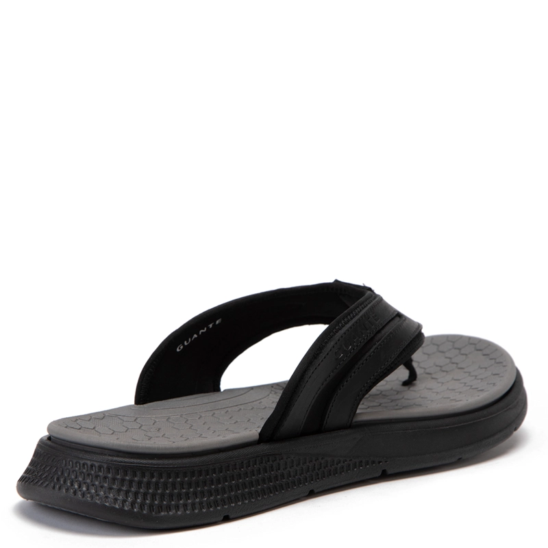 SANDALIAS HOMBRE GUANTE NEGRO PAPEETE CUERO  - 4