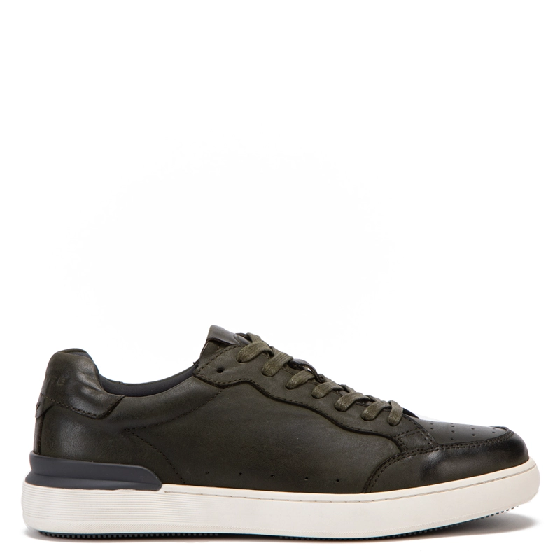 ZAPATILLAS HOMBRE GUANTE CASUALES VERDE BROOME CUERO  - 1