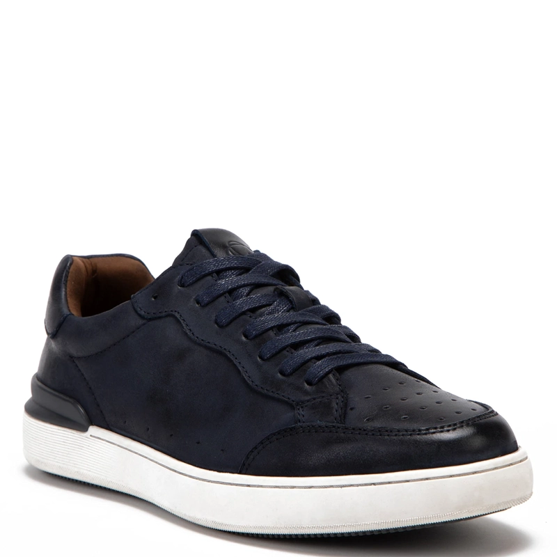 ZAPATILLAS HOMBRE GUANTE CASUALES AZUL BROOME CUERO  - 3