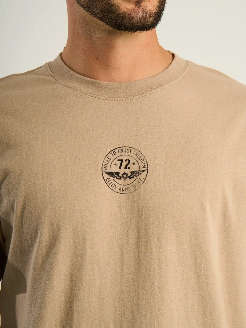 POLERA HOMBRE ELLUS ALGODÓN  - 5