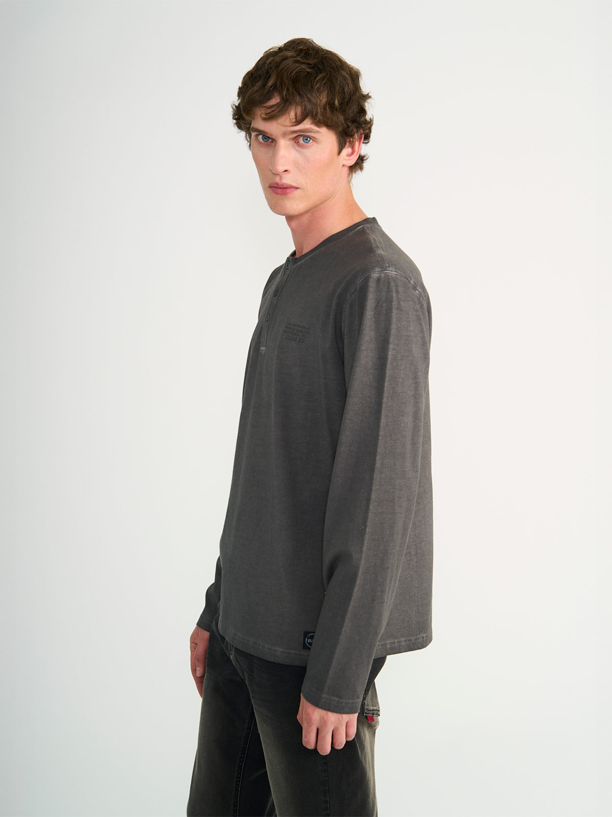 POLERA HOMBRE ELLUS ALGODÓN MANGA CORTA - 2