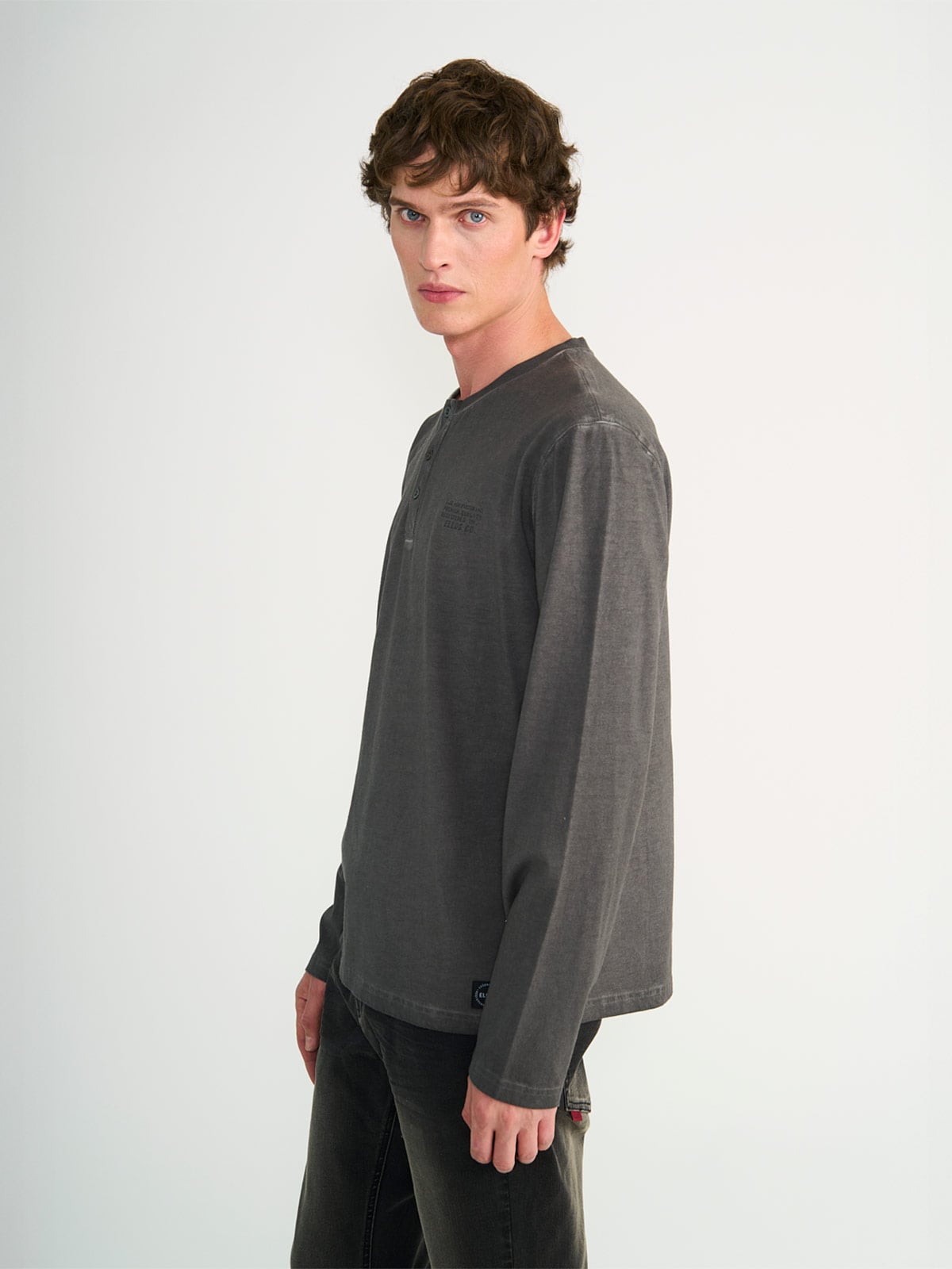 POLERA HOMBRE ELLUS ALGODÓN MANGA CORTA - 2