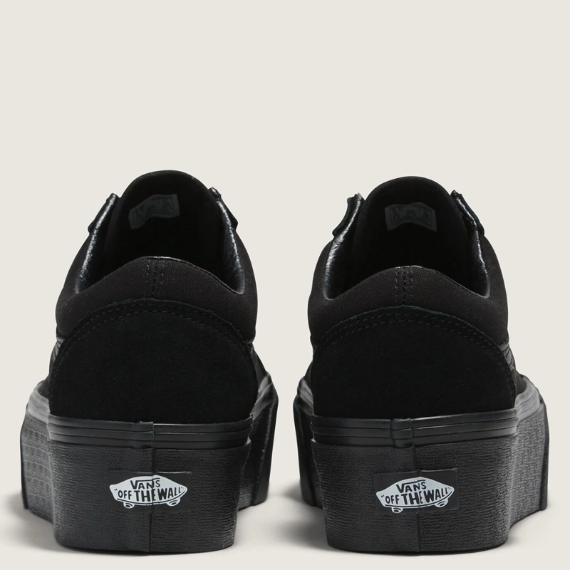 ZAPATILLAS MUJER VANS URBANAS NEGRO UA OLD SKOOL STACKFORM - 3
