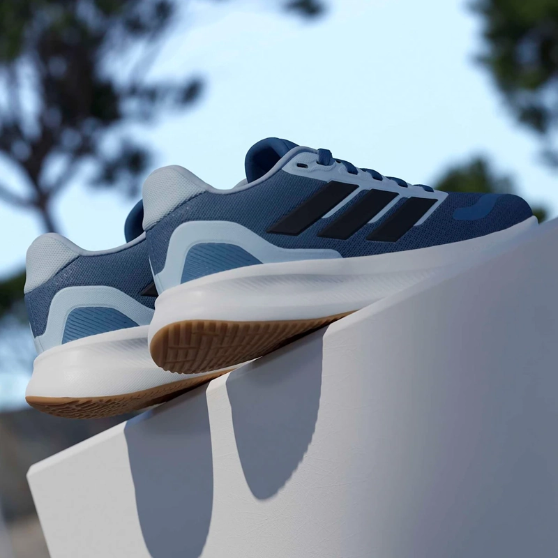 ZAPATILLAS NIÑO ADIDAS CASUALES AZUL RUNFALCON 5 J - 11