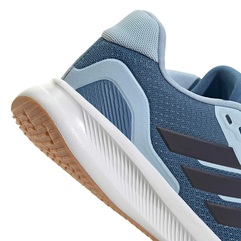 ZAPATILLAS NIÑO ADIDAS CASUALES AZUL RUNFALCON 5 J - 8