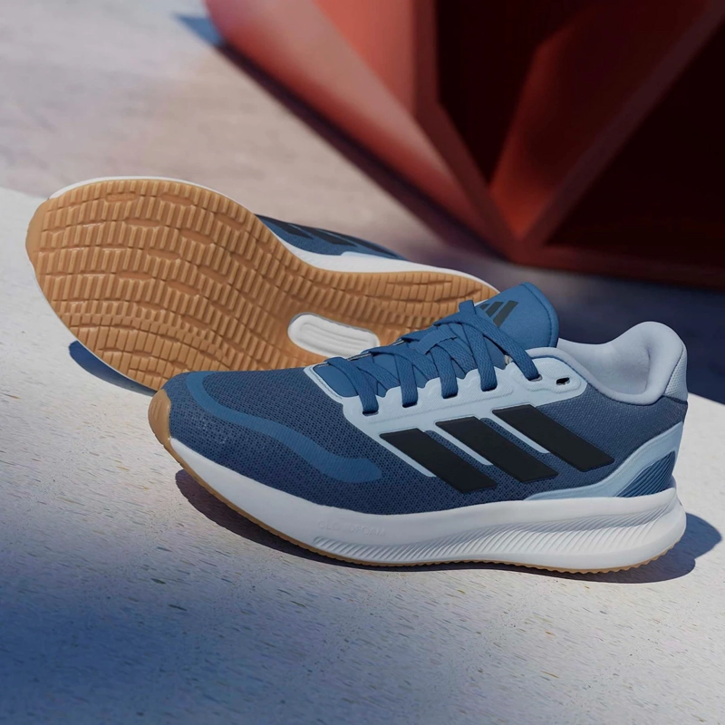 ZAPATILLAS NIÑO ADIDAS CASUALES AZUL RUNFALCON 5 J - 10