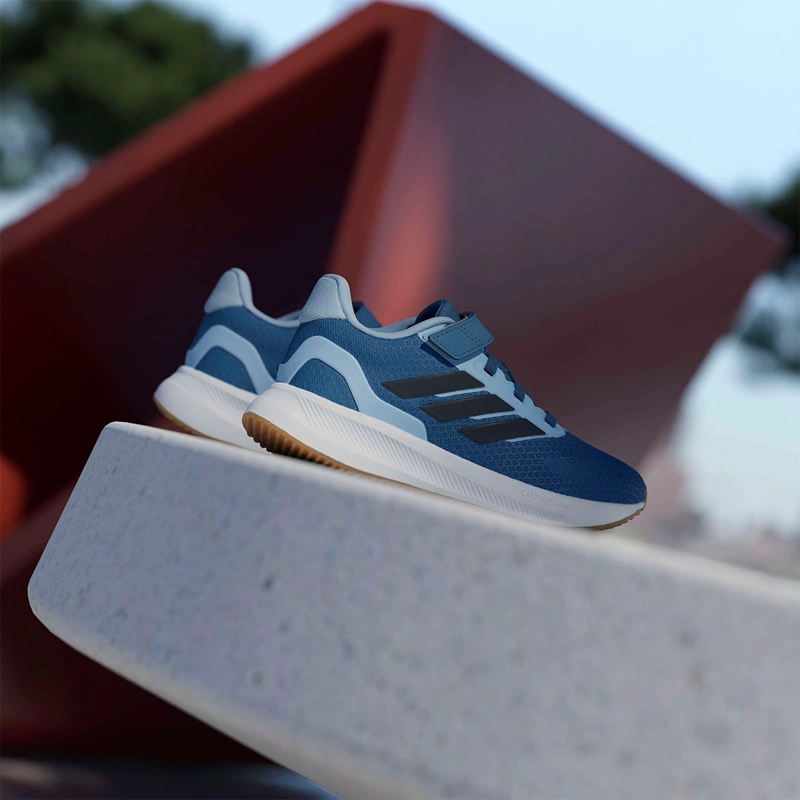 ZAPATILLAS NIÑO ADIDAS CASUALES AZUL RUNFALCON 5 EL C - 12