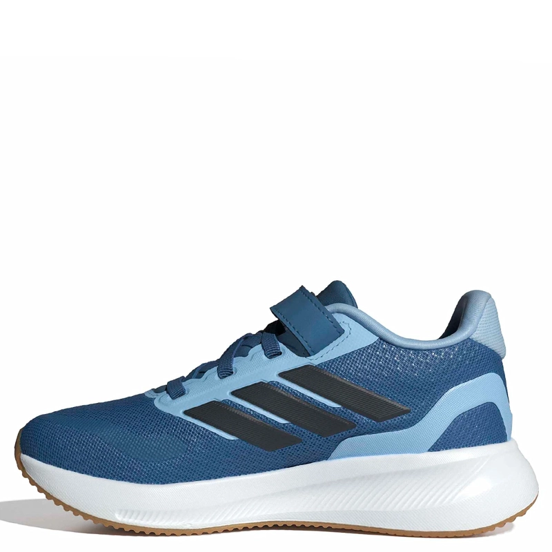 ZAPATILLAS NIÑO ADIDAS CASUALES AZUL RUNFALCON 5 EL C - 4