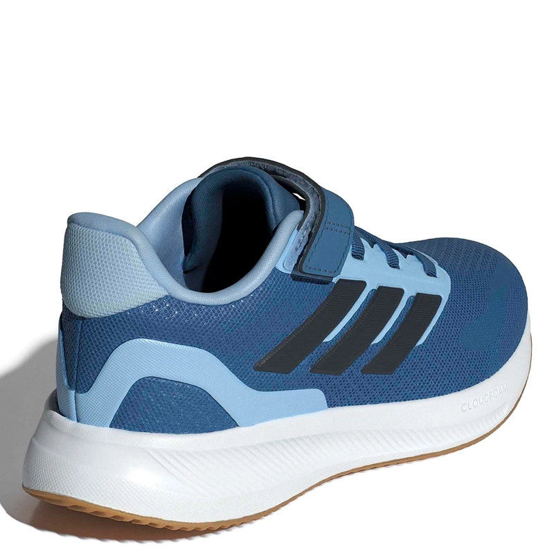 ZAPATILLAS NIÑO ADIDAS CASUALES AZUL RUNFALCON 5 EL C - 5