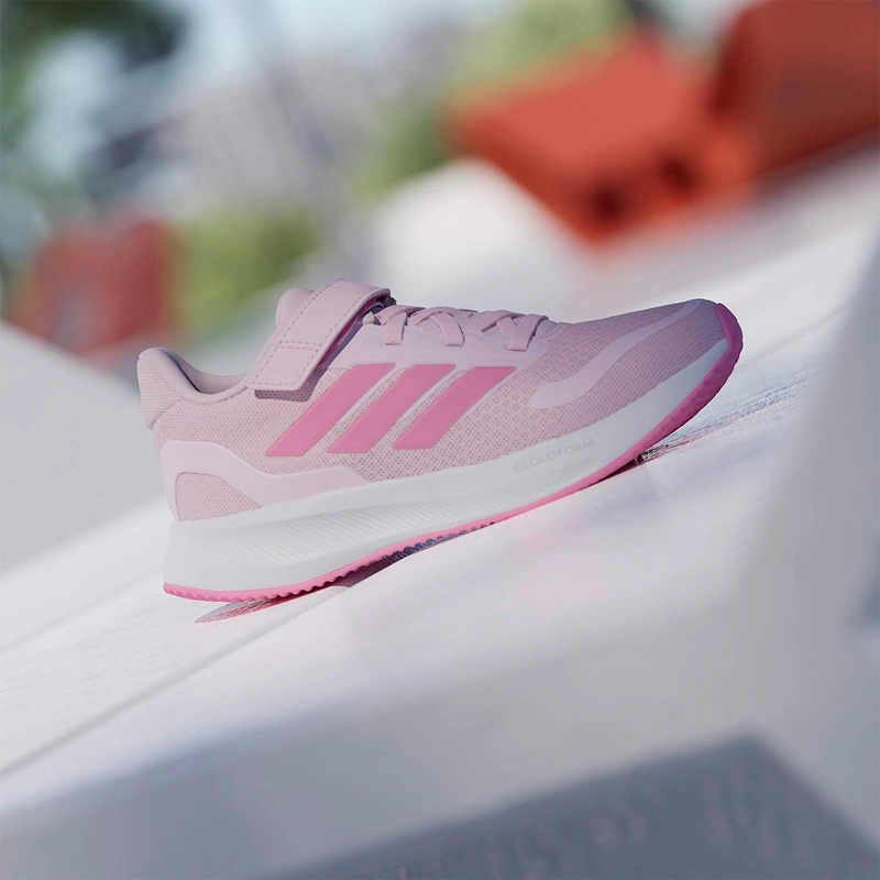 ZAPATILLAS NIÑO ADIDAS CASUALES ROSADO RUNFALCON 5 EL C - 10