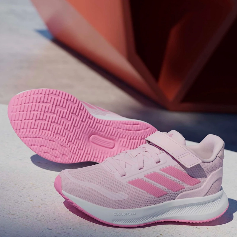ZAPATILLAS NIÑO ADIDAS CASUALES ROSADO RUNFALCON 5 EL C - 2