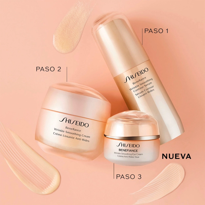 CONTORNO DE OJOS SHISEIDO BENEFIANCE WRINKLE SMOOTHING CREAM 15 ML - 4