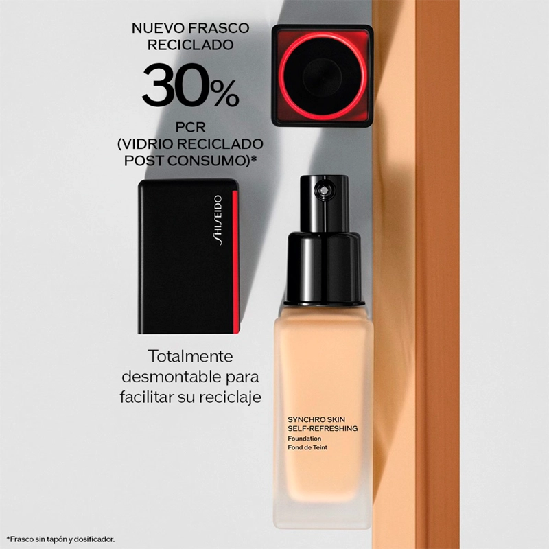 BASE DE MAQUILLAJE SHISEIDO SYNCHRO SELF-REFRESHING SPF30 - 4