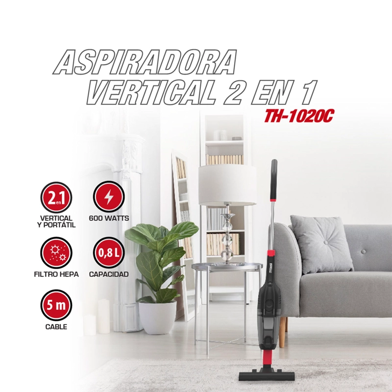 ASPIRADORA VERTICAL THOMAS TH-1020C - 3