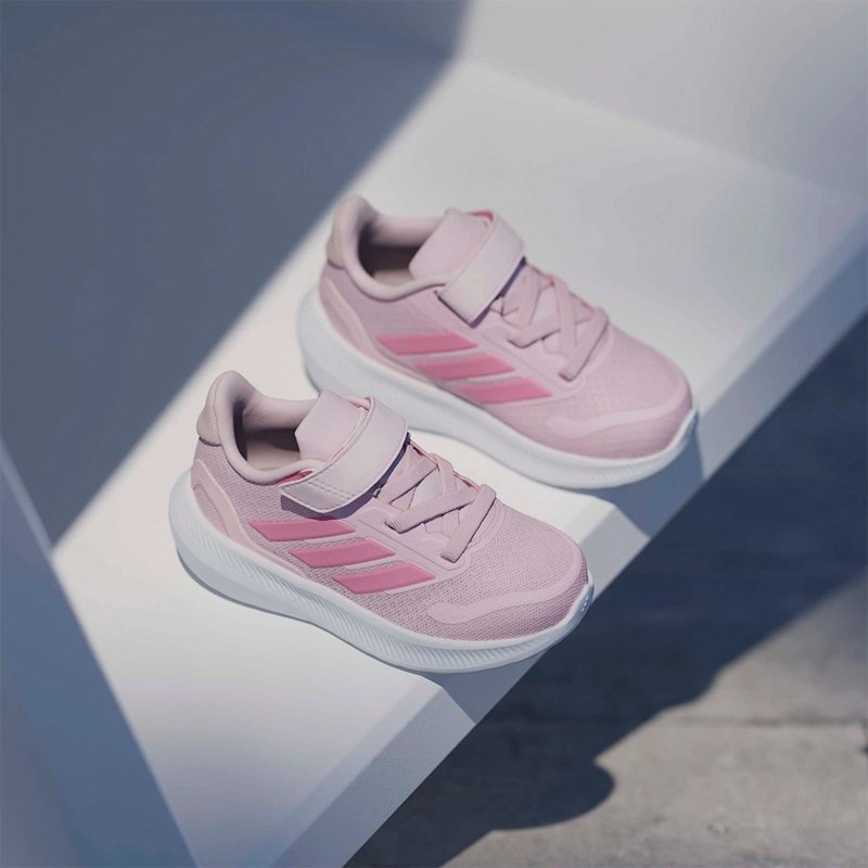 ZAPATILLAS NIÑO ADIDAS CASUALES ROSADO RUNFALCON 5 EL I - 1