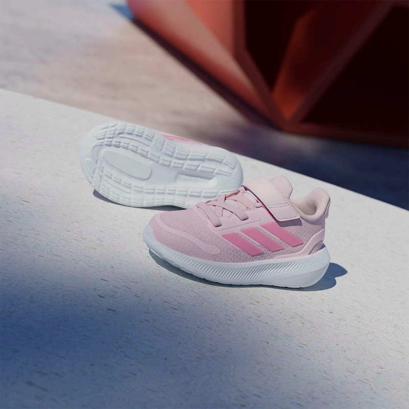 ZAPATILLAS NIÑO ADIDAS CASUALES ROSADO RUNFALCON 5 EL I - 12
