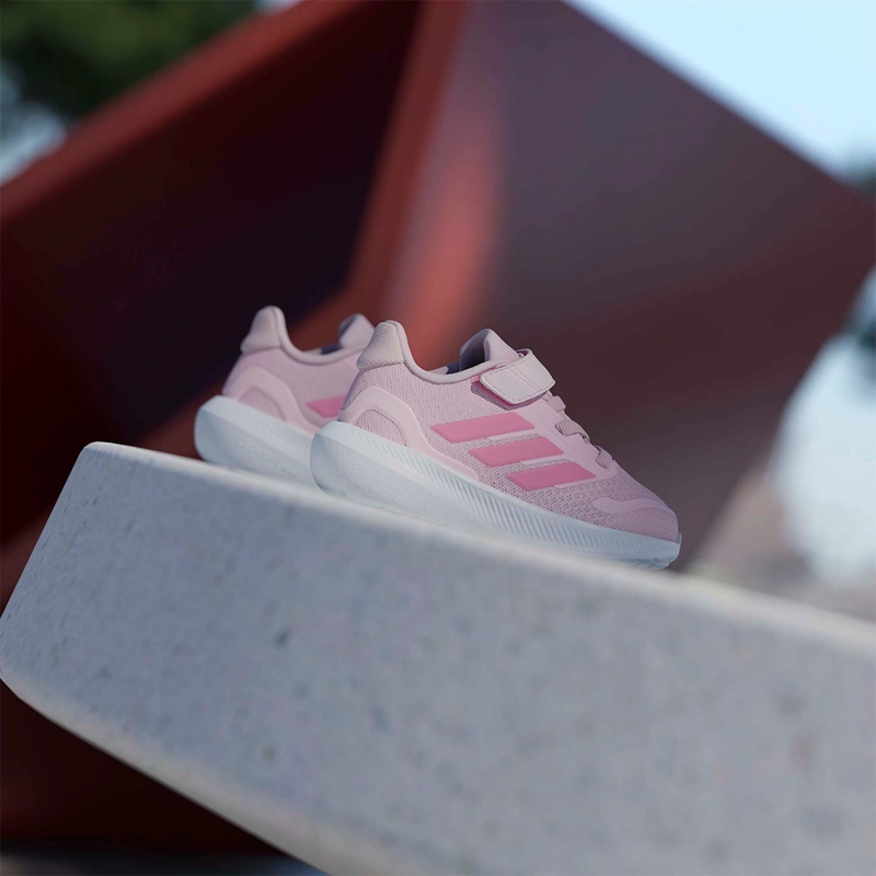ZAPATILLAS NIÑO ADIDAS CASUALES ROSADO RUNFALCON 5 EL I - 13