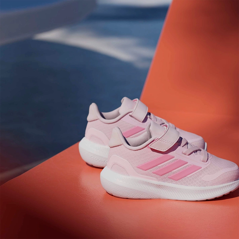 ZAPATILLAS NIÑO ADIDAS CASUALES ROSADO RUNFALCON 5 EL I - 15
