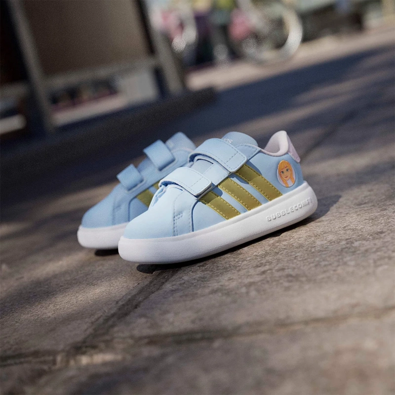 ZAPATILLAS NIÑO ADIDAS CASUALES AZUL GRAND COURT ANNA I - 11