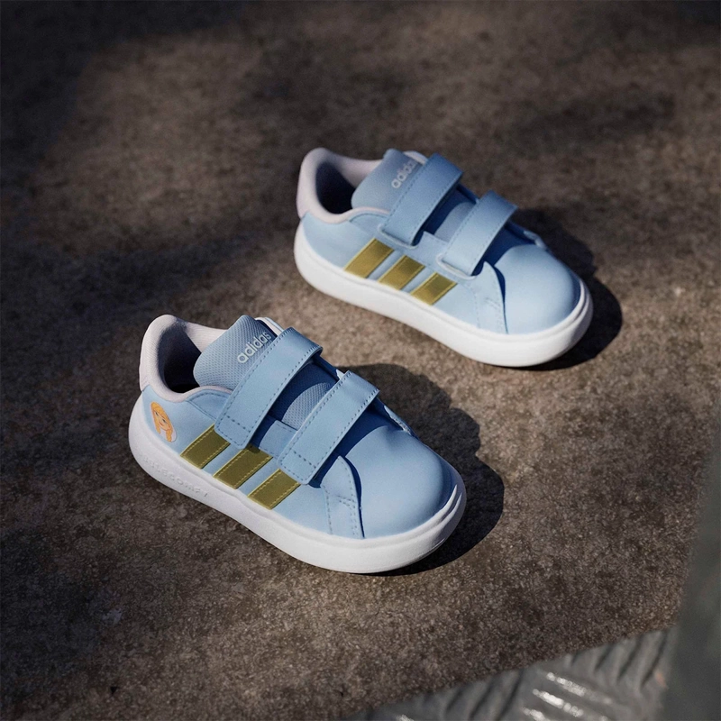 ZAPATILLAS NIÑO ADIDAS CASUALES AZUL GRAND COURT ANNA I - 1